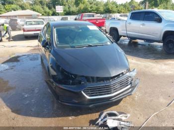  Salvage Chevrolet Cruze