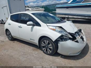  Salvage Nissan LEAF