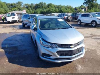  Salvage Chevrolet Cruze