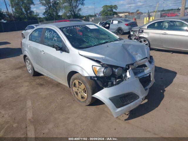  Salvage Chevrolet Sonic