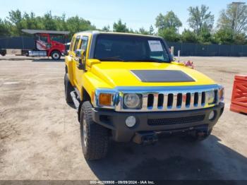  Salvage HUMMER H3 Suv