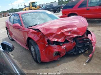  Salvage Pontiac Grand Prix