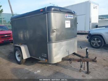  Salvage United Enclosed Trailer