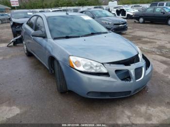  Salvage Pontiac G6