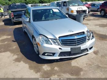  Salvage Mercedes-Benz E-Class