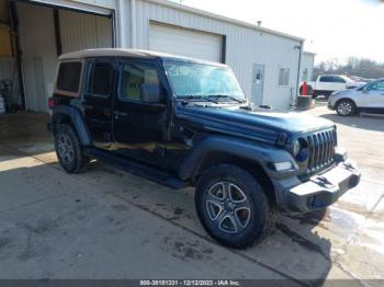  Salvage Jeep Wrangler