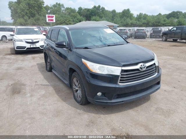  Salvage Toyota Highlander