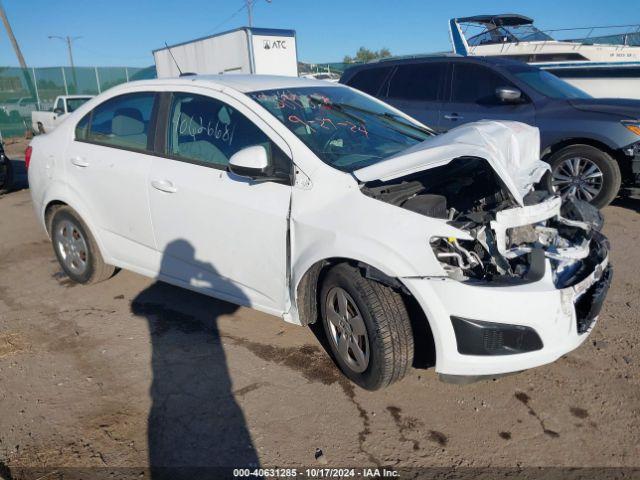  Salvage Chevrolet Sonic