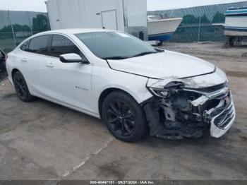  Salvage Chevrolet Malibu