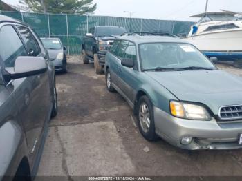  Salvage Subaru Outback