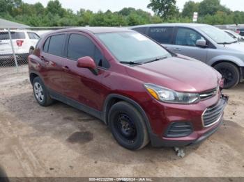  Salvage Chevrolet Trax