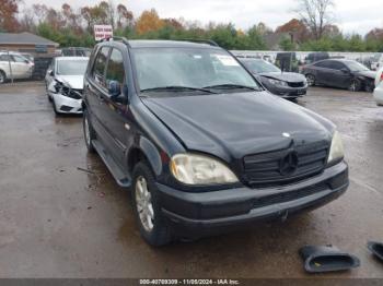  Salvage Mercedes-Benz M-Class