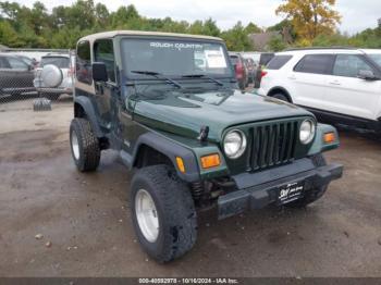  Salvage Jeep Wrangler