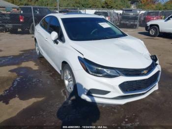  Salvage Chevrolet Cruze