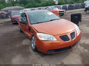  Salvage Pontiac G6