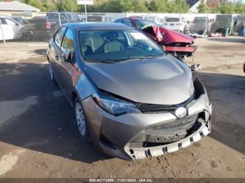  Salvage Toyota Corolla