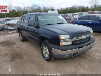  Salvage Chevrolet Avalanche 1500