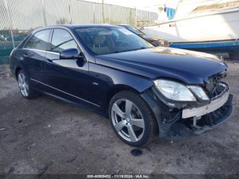  Salvage Mercedes-Benz E-Class