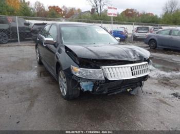  Salvage Lincoln MKZ