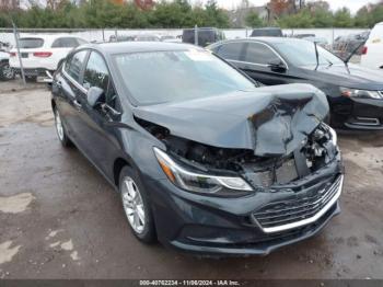  Salvage Chevrolet Cruze