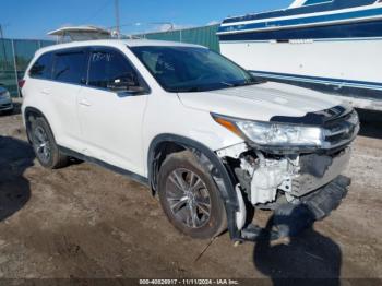  Salvage Toyota Highlander