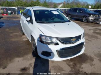  Salvage Chevrolet Sonic