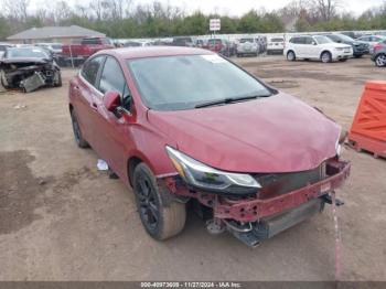  Salvage Chevrolet Cruze