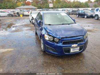  Salvage Chevrolet Sonic