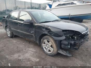  Salvage Chevrolet Malibu