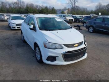  Salvage Chevrolet Sonic