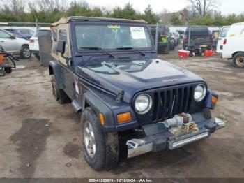  Salvage Jeep Wrangler