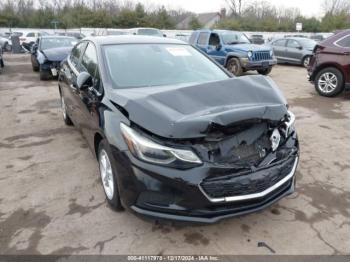  Salvage Chevrolet Cruze