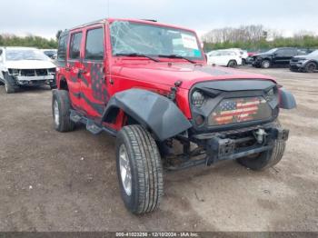  Salvage Jeep Wrangler