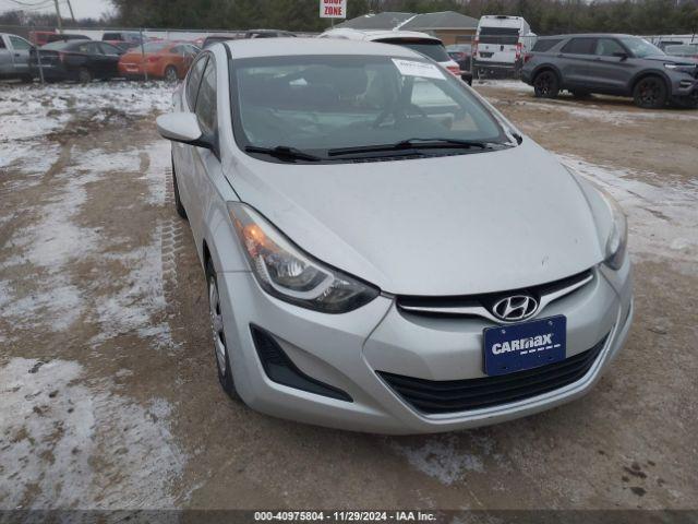  Salvage Hyundai ELANTRA