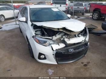  Salvage Toyota Corolla