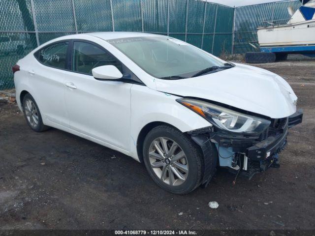  Salvage Hyundai ELANTRA