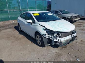  Salvage Chevrolet Cruze