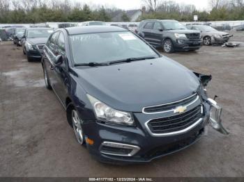  Salvage Chevrolet Cruze