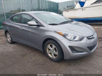  Salvage Hyundai ELANTRA