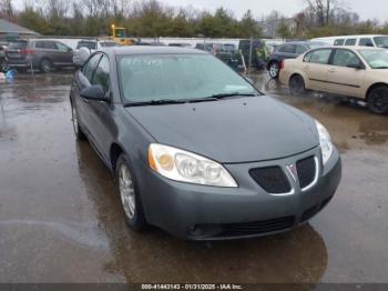  Salvage Pontiac G6