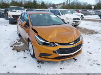  Salvage Chevrolet Cruze