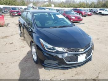  Salvage Chevrolet Cruze