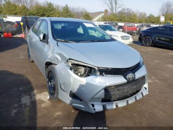  Salvage Toyota Corolla