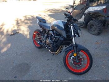  Salvage Yamaha Mt07