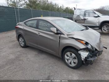  Salvage Hyundai ELANTRA