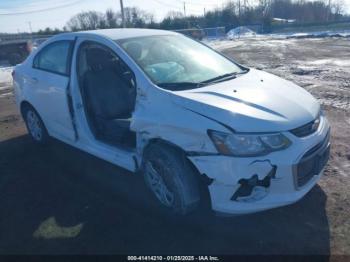  Salvage Chevrolet Sonic