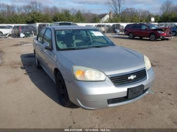  Salvage Chevrolet Malibu