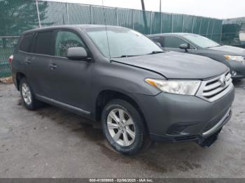  Salvage Toyota Highlander