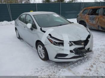  Salvage Chevrolet Cruze