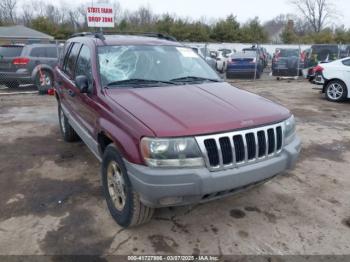  Salvage Jeep Grand Cherokee